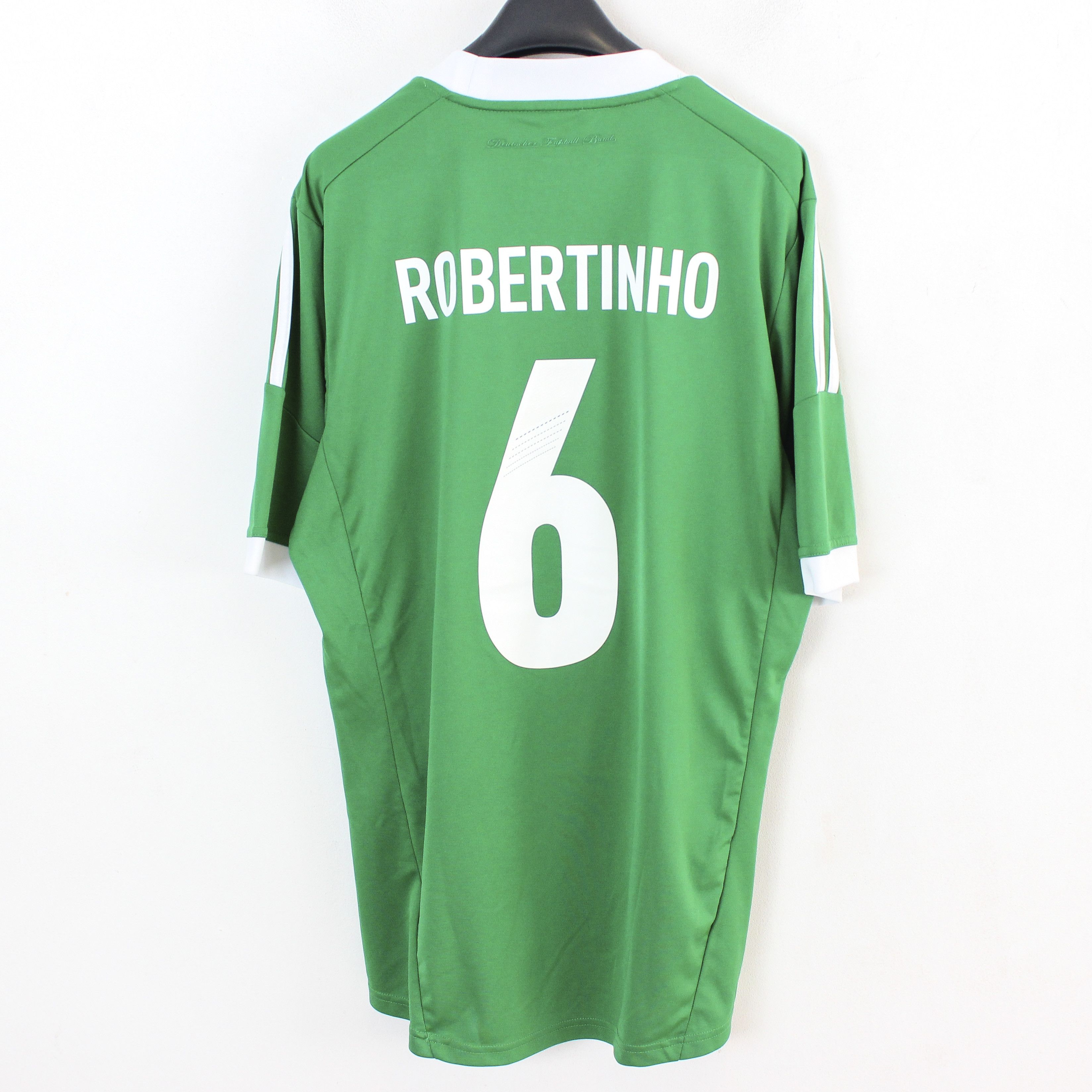 Adidas Germany L Away Football Jersey 2012 Euro Cup #6 Robertinho Size US L / EU 52-54 / 3 - 1 Thumbnail