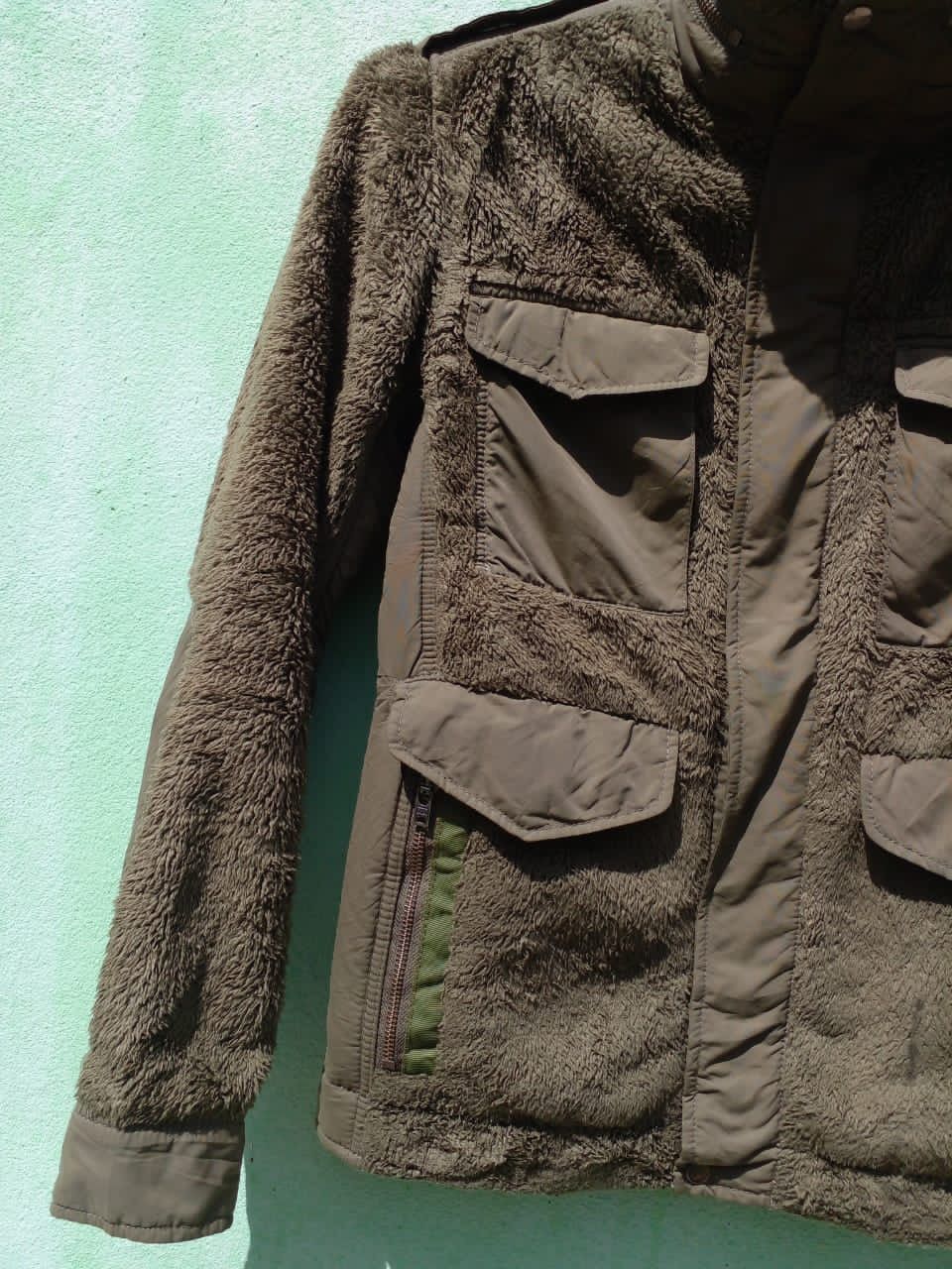 Beams Plus JACKET THE BEAMS x DEEP PILE x FLEECE. (GJ1) Size US S / EU 44-46 / 1 - 8 Thumbnail