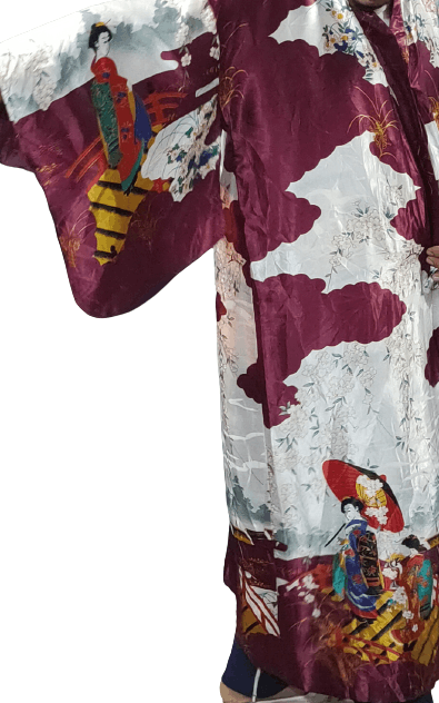 Japanese Brand Kimono Japan gesha x traditional x vintage Size US L / EU 52-54 / 3 - 7 Thumbnail