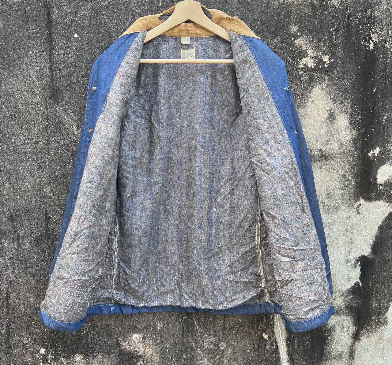 Lee 1950s Lee Union Made Blanket Denim Sanforized Chore jacket Size US L / EU 52-54 / 3 - 4 Thumbnail