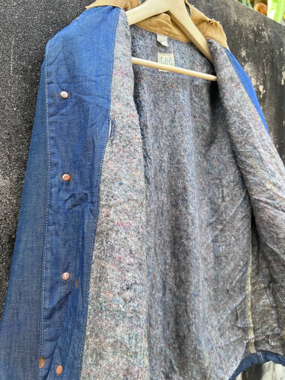 Lee 1950s Lee Union Made Blanket Denim Sanforized Chore jacket Size US L / EU 52-54 / 3 - 11 Thumbnail