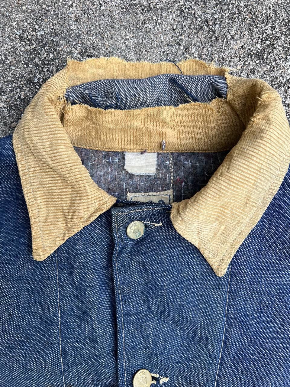 Lee 1950s Lee Union Made Blanket Denim Sanforized Chore jacket Size US L / EU 52-54 / 3 - 13 Thumbnail