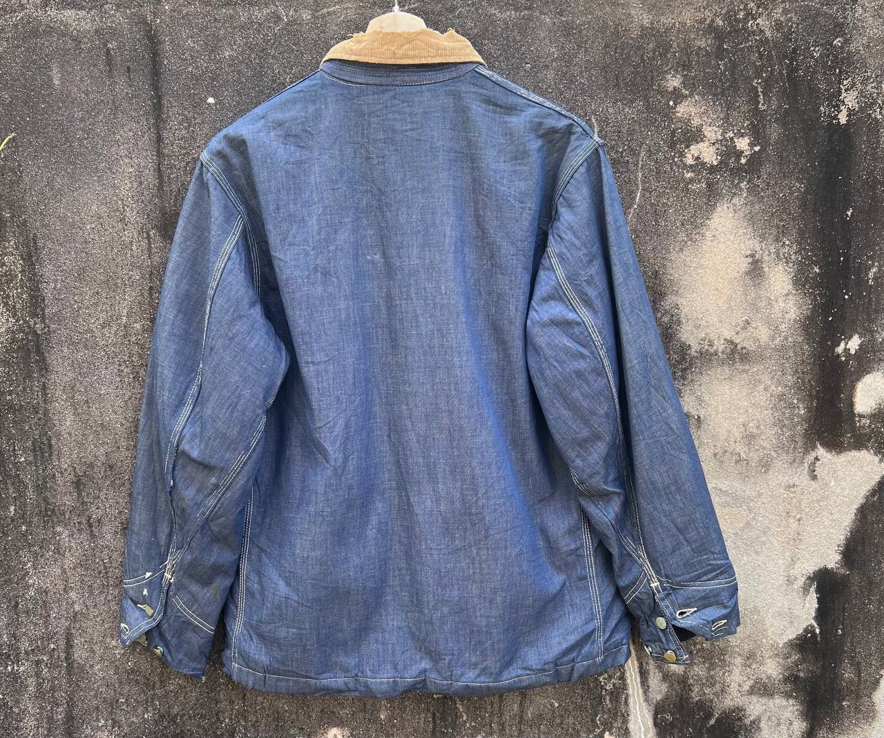 Lee 1950s Lee Union Made Blanket Denim Sanforized Chore jacket Size US L / EU 52-54 / 3 - 2 Thumbnail