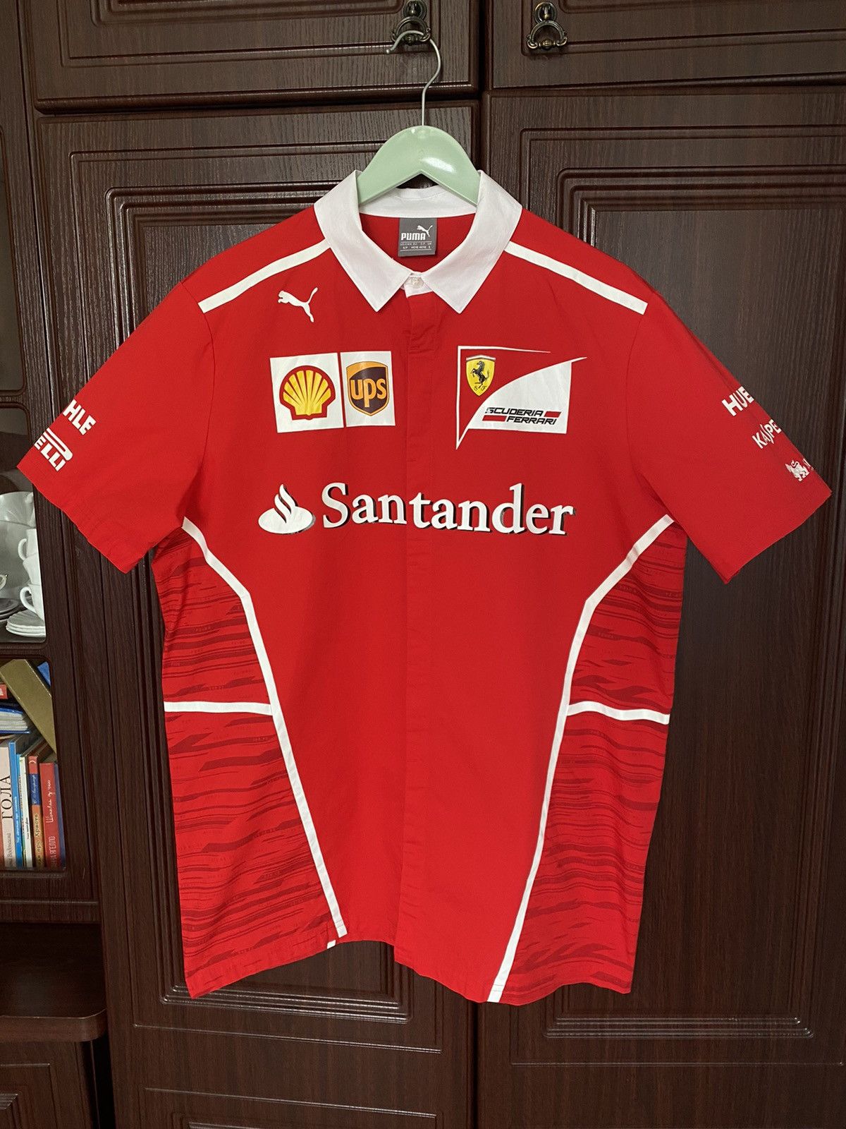 Ferrari × Puma Puma Ferrari Racing Shirt UPS Santander F1 Mercedes BMW Size US M / EU 48-50 / 2 - 1 Thumbnail