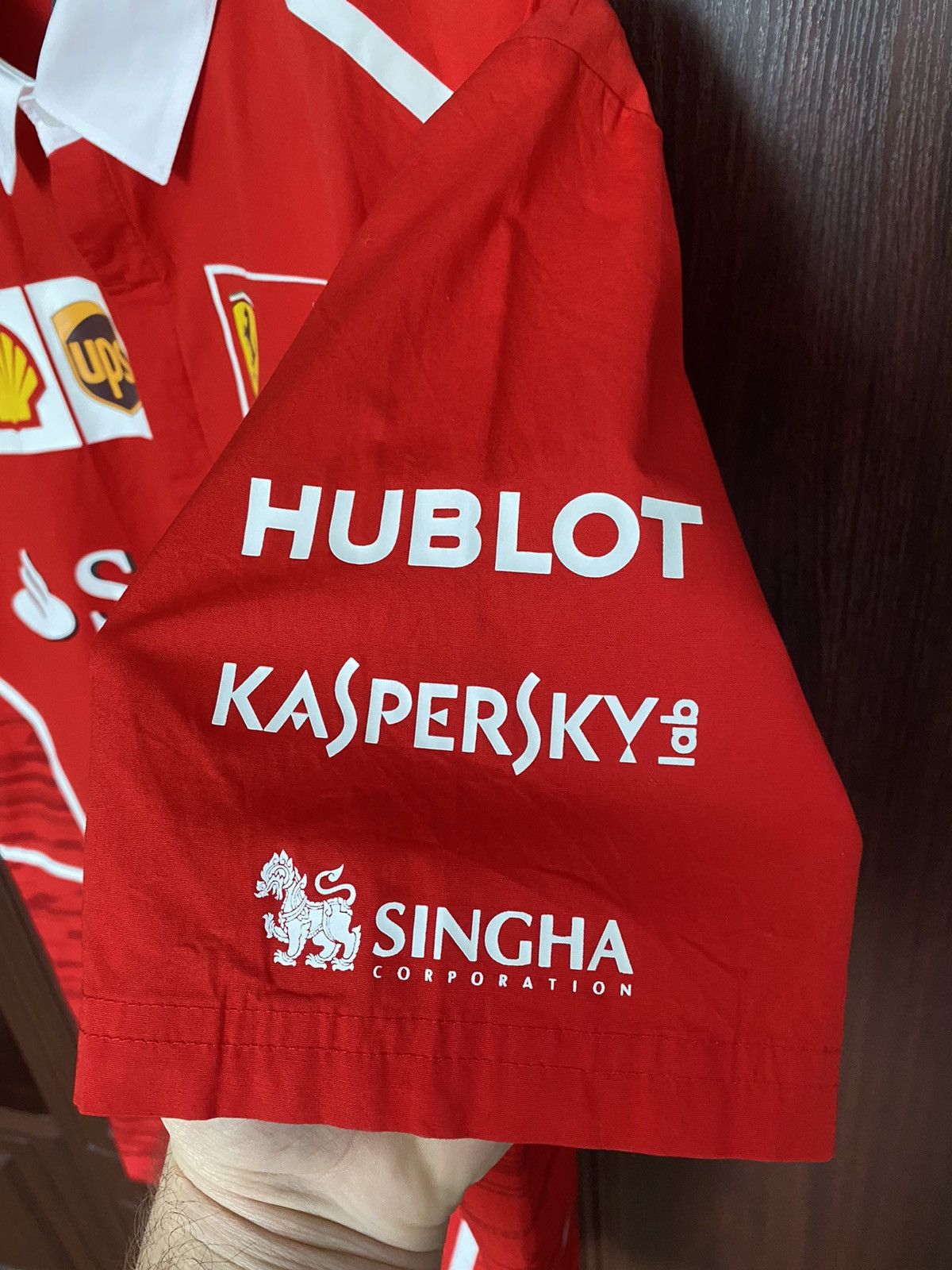 Ferrari × Puma Puma Ferrari Racing Shirt UPS Santander F1 Mercedes BMW Size US M / EU 48-50 / 2 - 3 Thumbnail