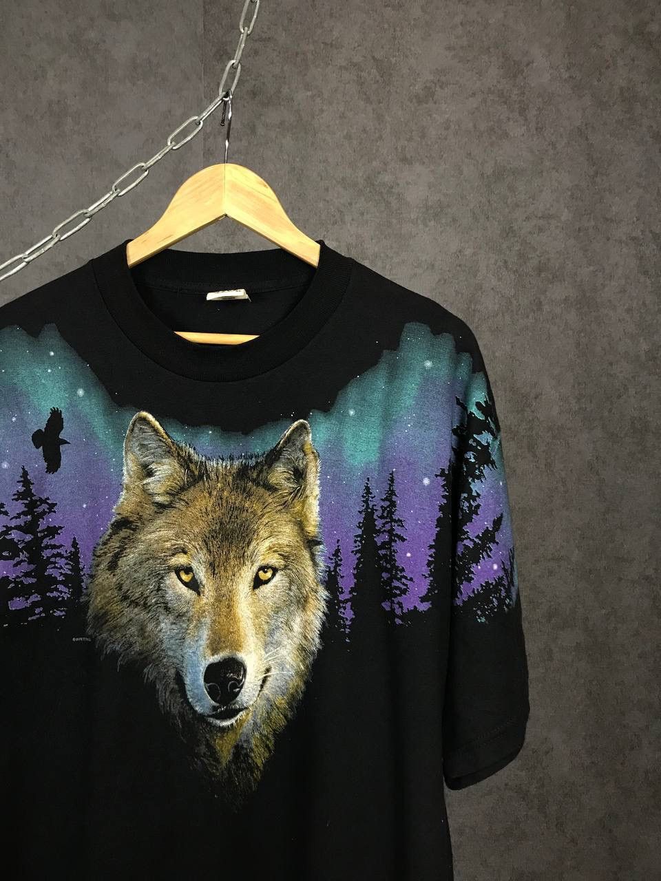 Other Wolf 1999 American vintage made in USA overprinted tee Size US XL / EU 56 / 4 - 6 Thumbnail