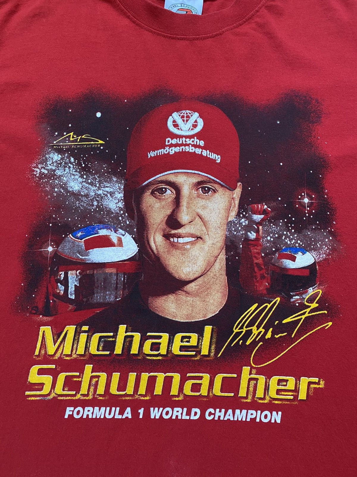 Vintage Vintage Michael Schumacher F1 World Ferrari Shirt Marlboro Size US XL / EU 56 / 4 - 2 Thumbnail