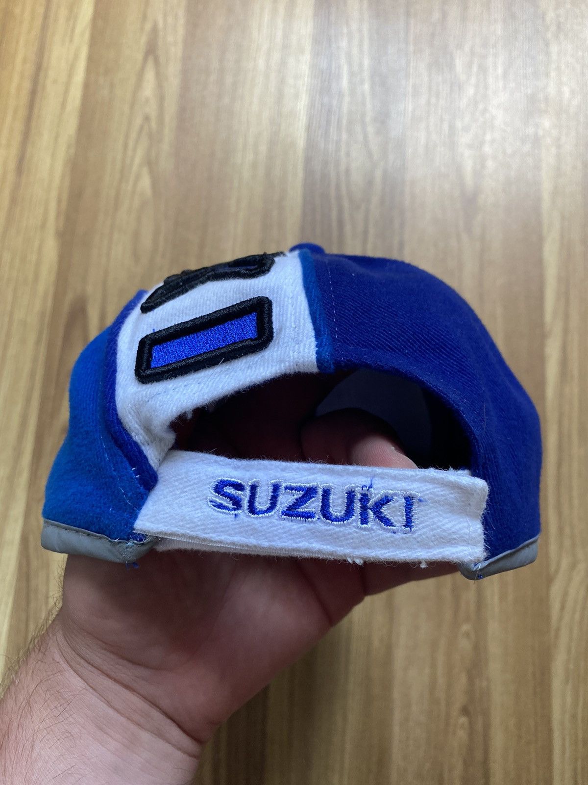 Vintage Vintage Suzuki Racing Hat Cap like Subaru Nissan Toyota Size ONE SIZE - 4 Thumbnail