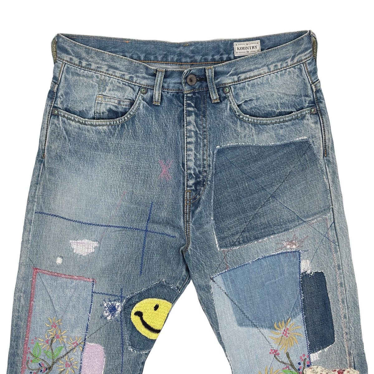 Kapital Kountry SS19 14Oz Denim 5P Gypsy Remake (2019 Version) Size US 34 / EU 50 - 3 Thumbnail