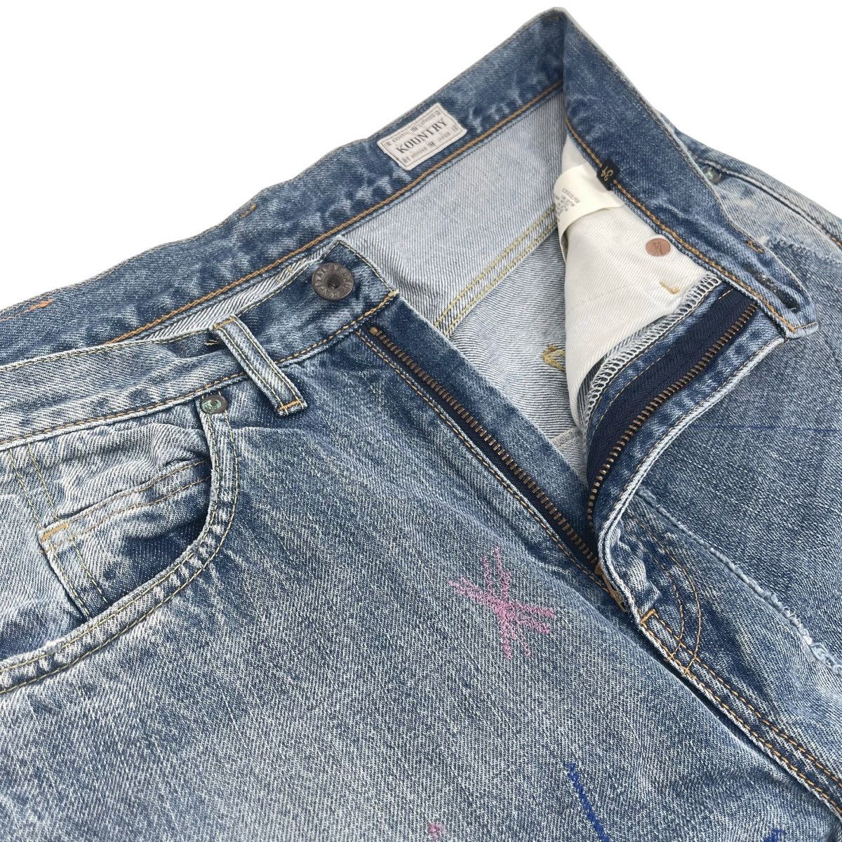 Kapital Kountry SS19 14Oz Denim 5P Gypsy Remake (2019 Version) Size US 34 / EU 50 - 7 Thumbnail