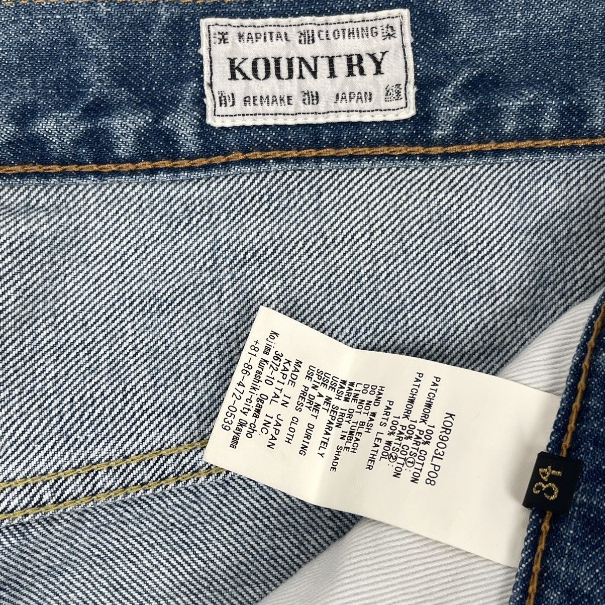 Kapital Kountry SS19 14Oz Denim 5P Gypsy Remake (2019 Version) Size US 34 / EU 50 - 12 Thumbnail