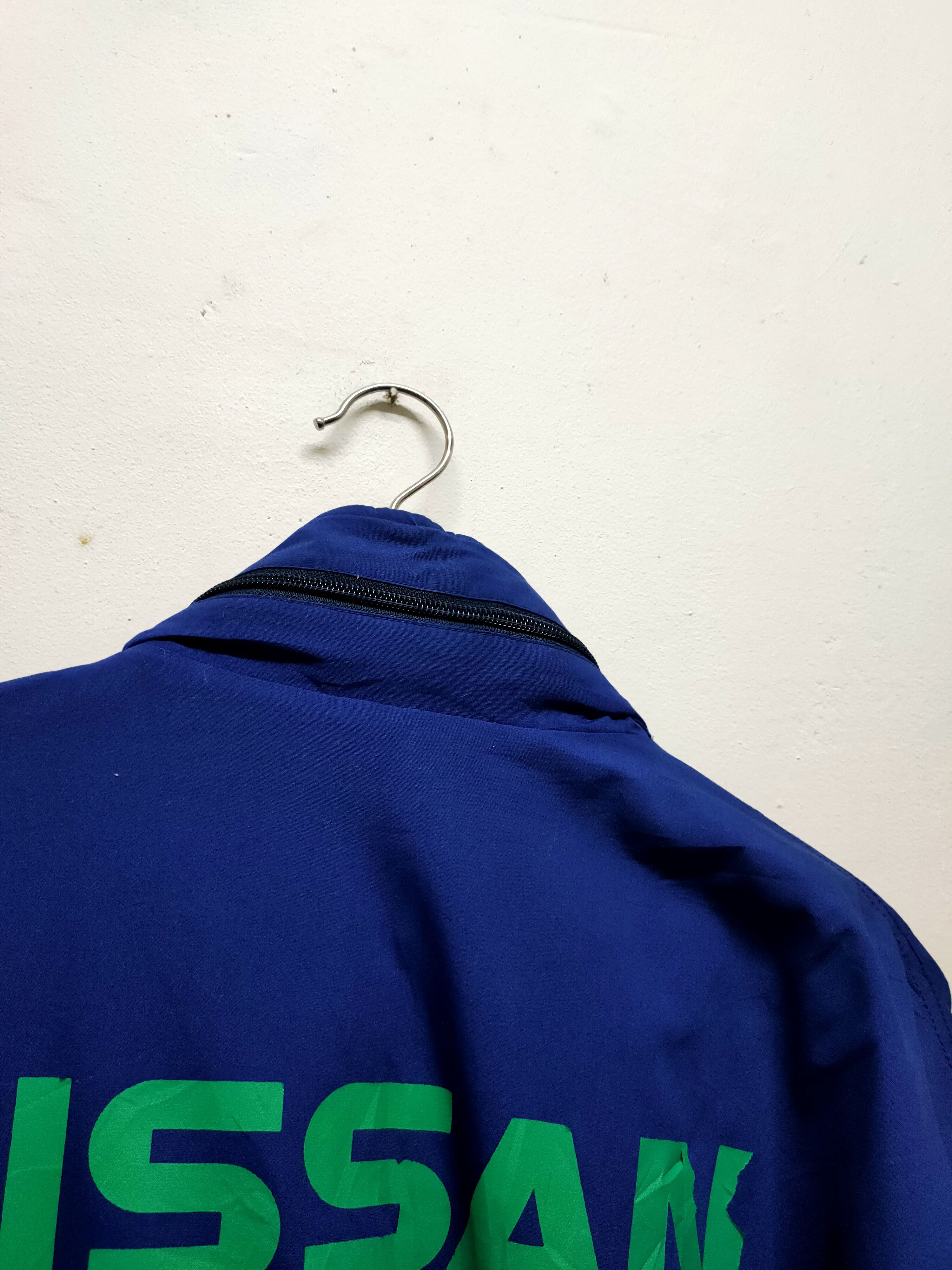 Japanese Brand Nissan zip jacket pocket Spellout logo moto racing Size US XXL / EU 58 / 5 - 2 Thumbnail