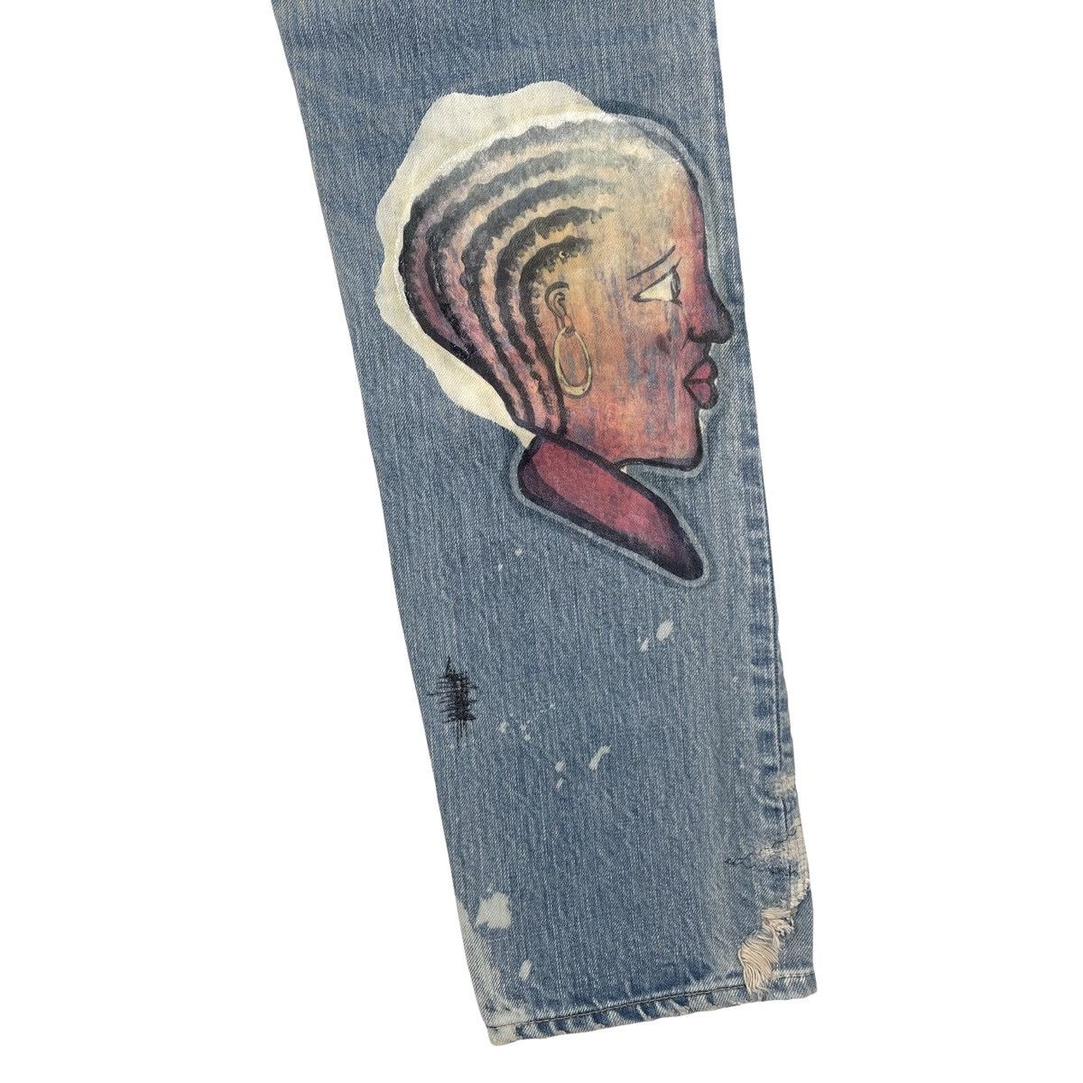 Kapital Kountry 14Oz Denim 5P Africa Elements Remake (Tokyo Exclusive) Size US 32 / EU 48 - 10 Thumbnail