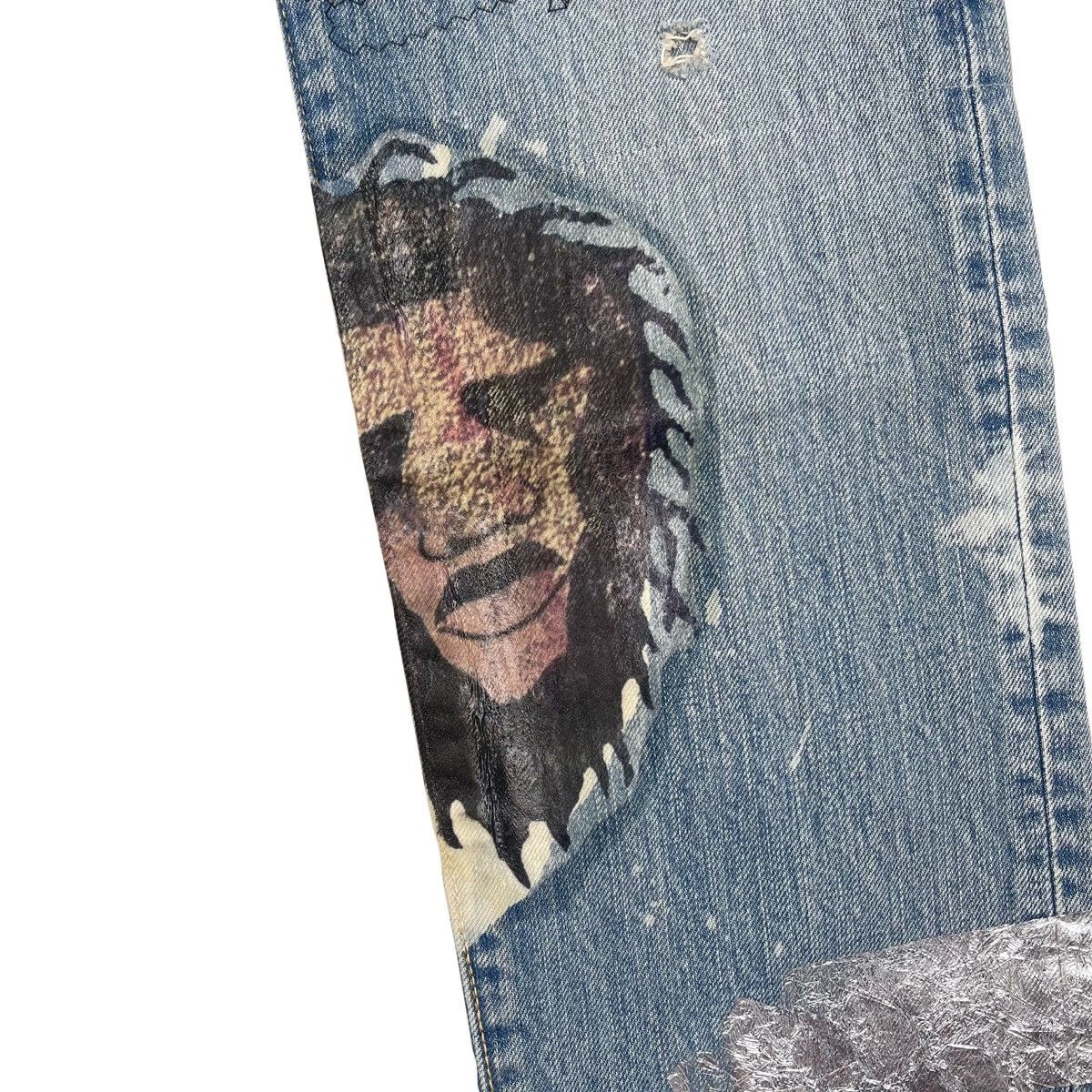 Kapital Kountry 14Oz Denim 5P Africa Elements Remake (Tokyo Exclusive) Size US 32 / EU 48 - 6 Thumbnail
