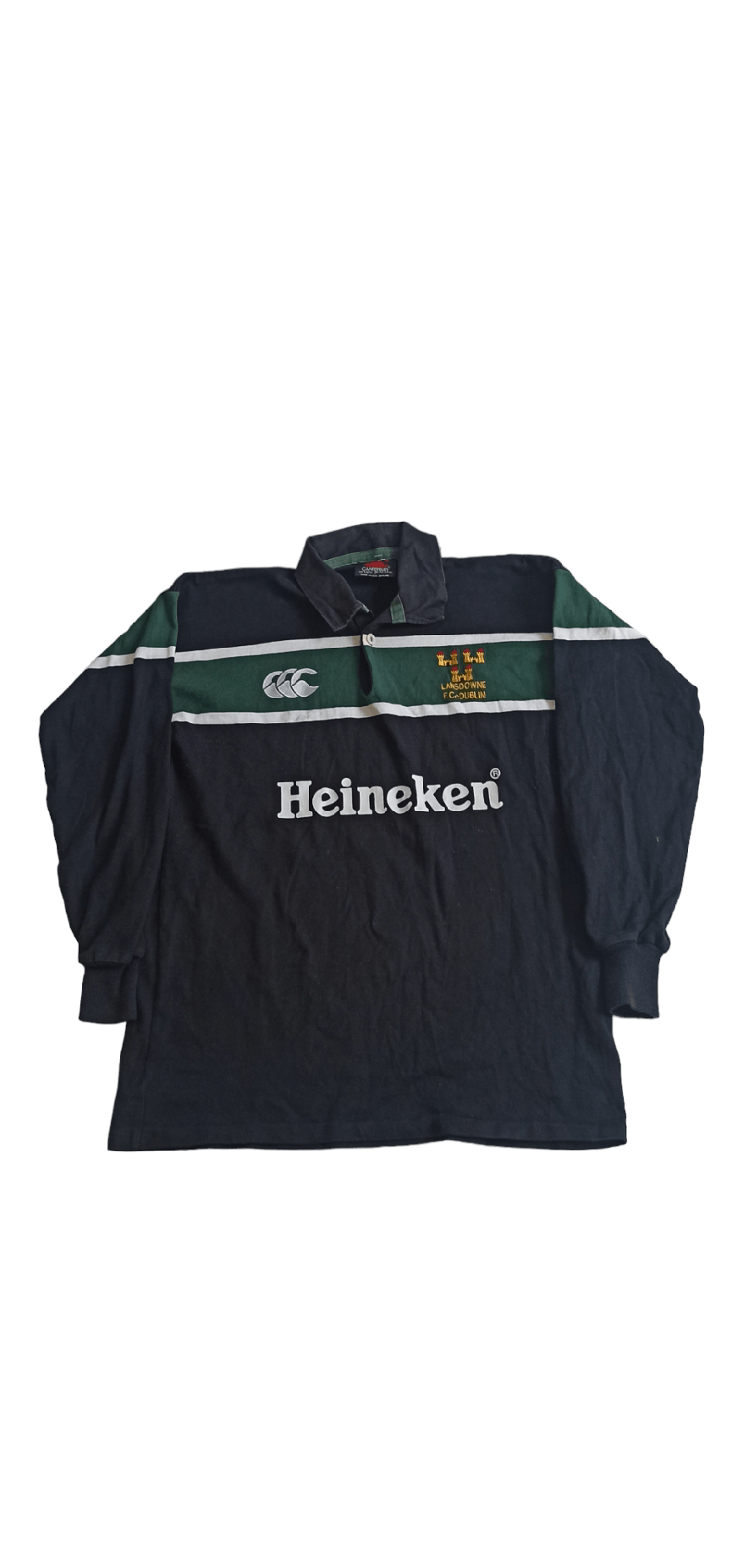 Vintage Canterbury Of New Zealand Heineken Longsleeve