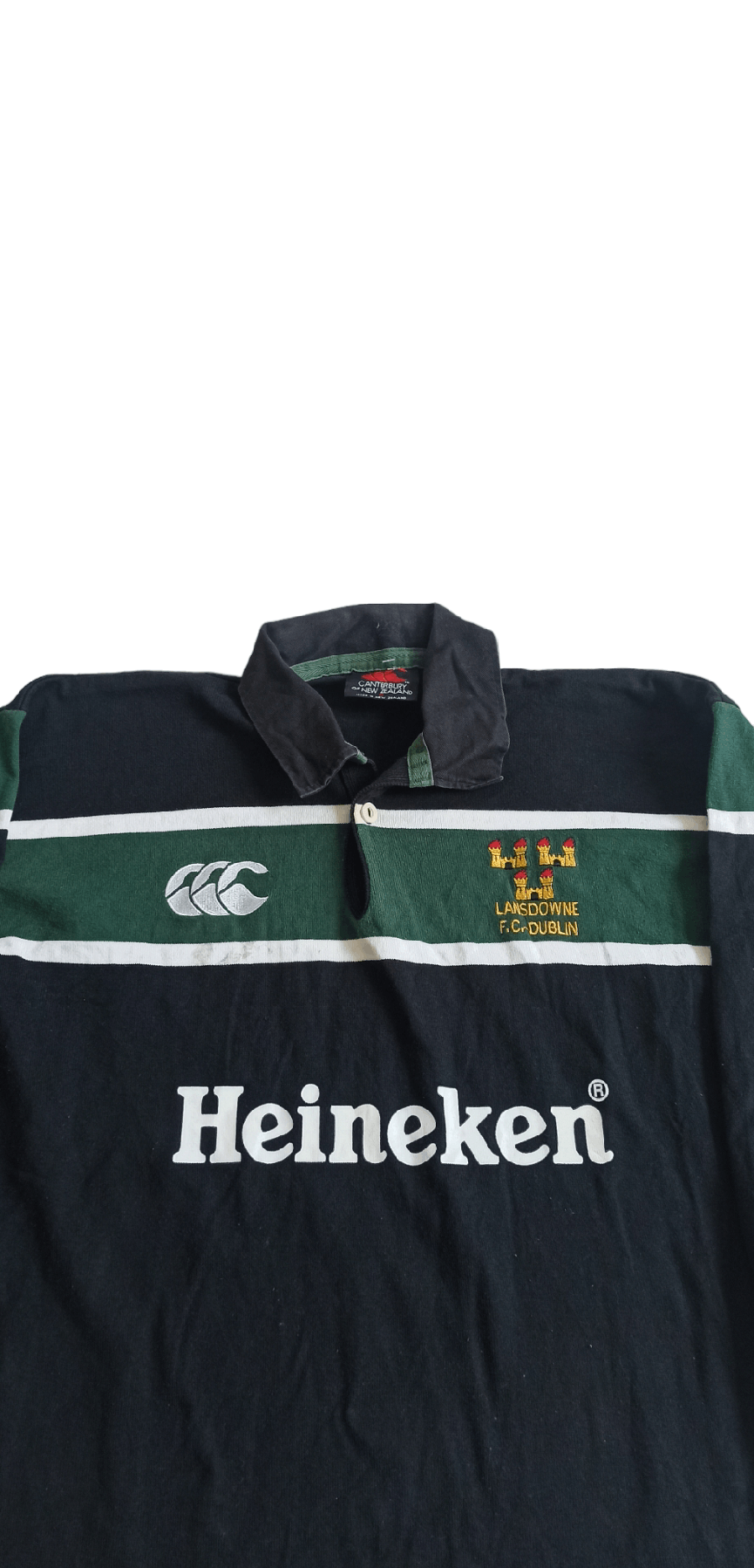 Vintage Canterbury Of New Zealand Heineken Longsleeve