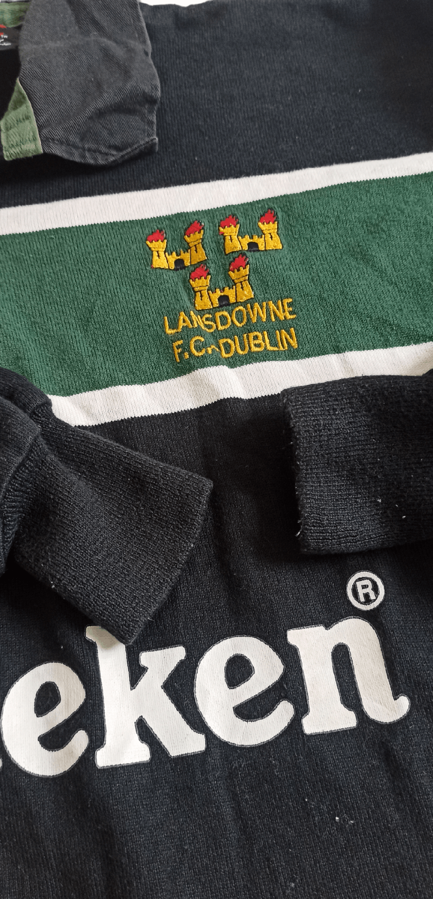 Vintage Canterbury Of New Zealand Heineken Longsleeve