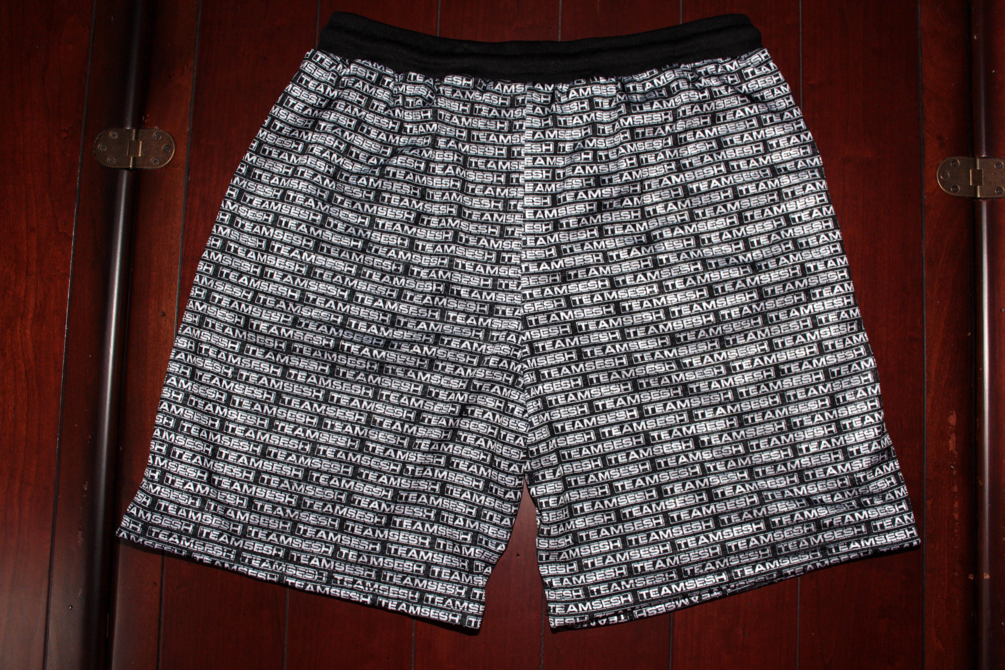 Bones TeamSESH Bar Logo Mesh Shorts (Large) Size US 34 / EU 50 - 4 Thumbnail