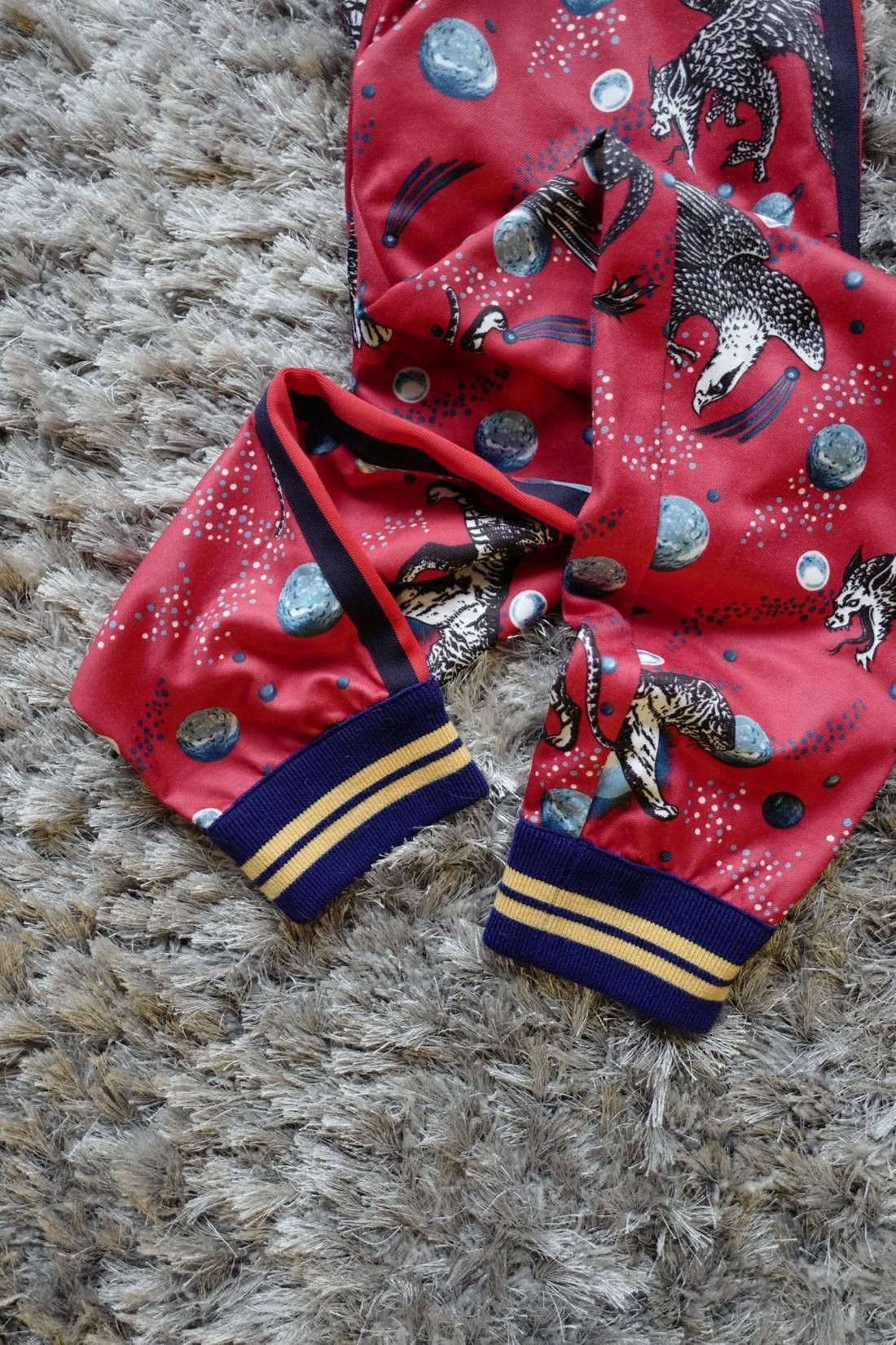 Gucci F/W 2017 Galaxy Animal Print Pants (Rodeo Dr. Exclusive) Size US 30 / EU 46 - 4 Thumbnail