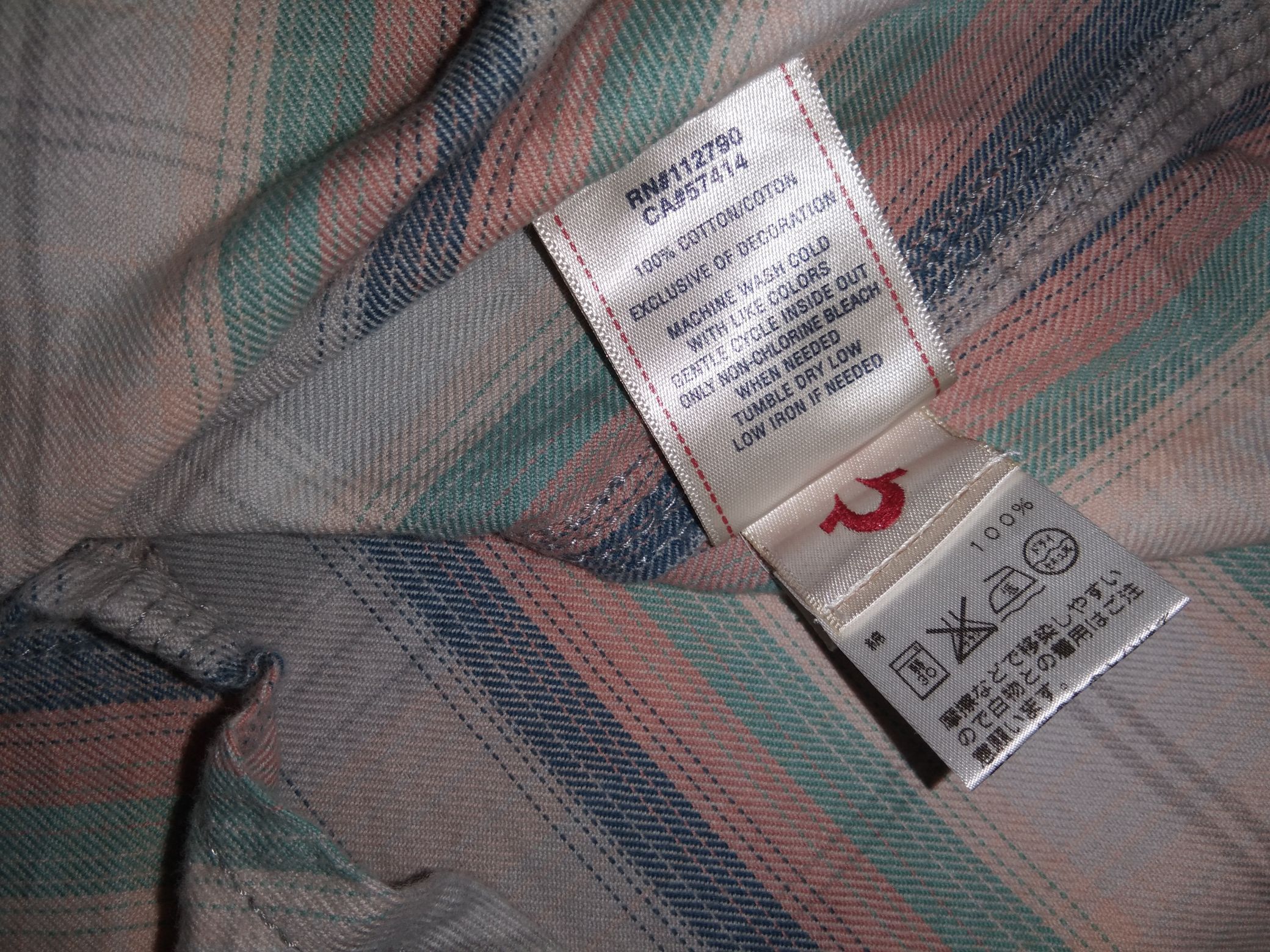 True Religion True religion Plaid shirt brand fashion denim casual Size M / US 6-8 / IT 42-44 - 7 Thumbnail