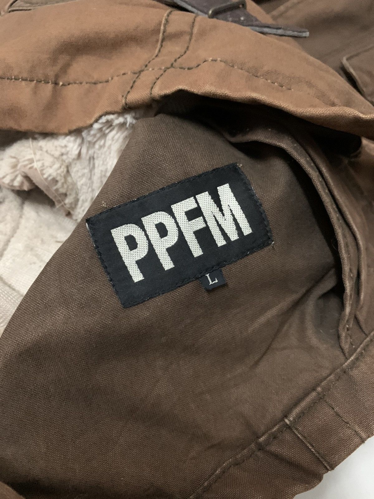 Japanese Brand Vintage PPFM Distressed Hoodie Size US L / EU 52-54 / 3 - 10 Thumbnail