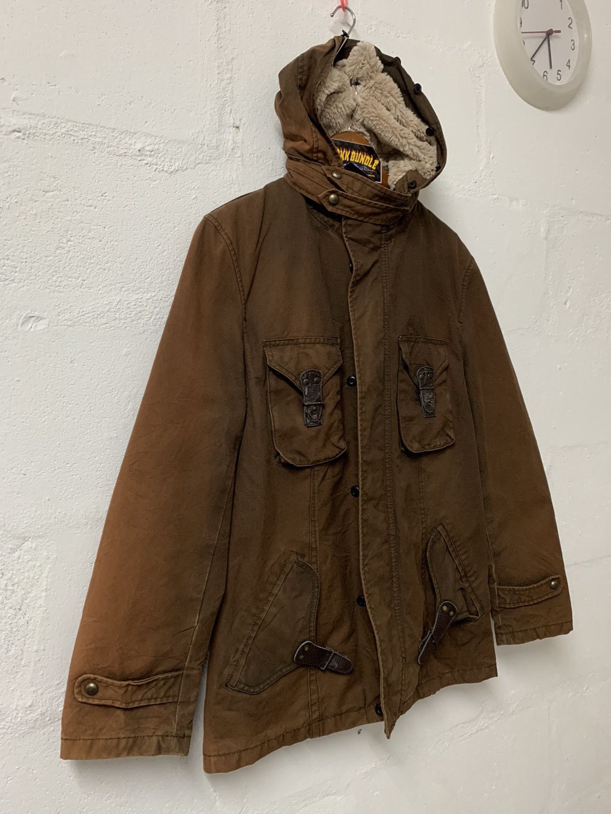 Japanese Brand Vintage PPFM Distressed Hoodie Size US L / EU 52-54 / 3 - 2 Thumbnail