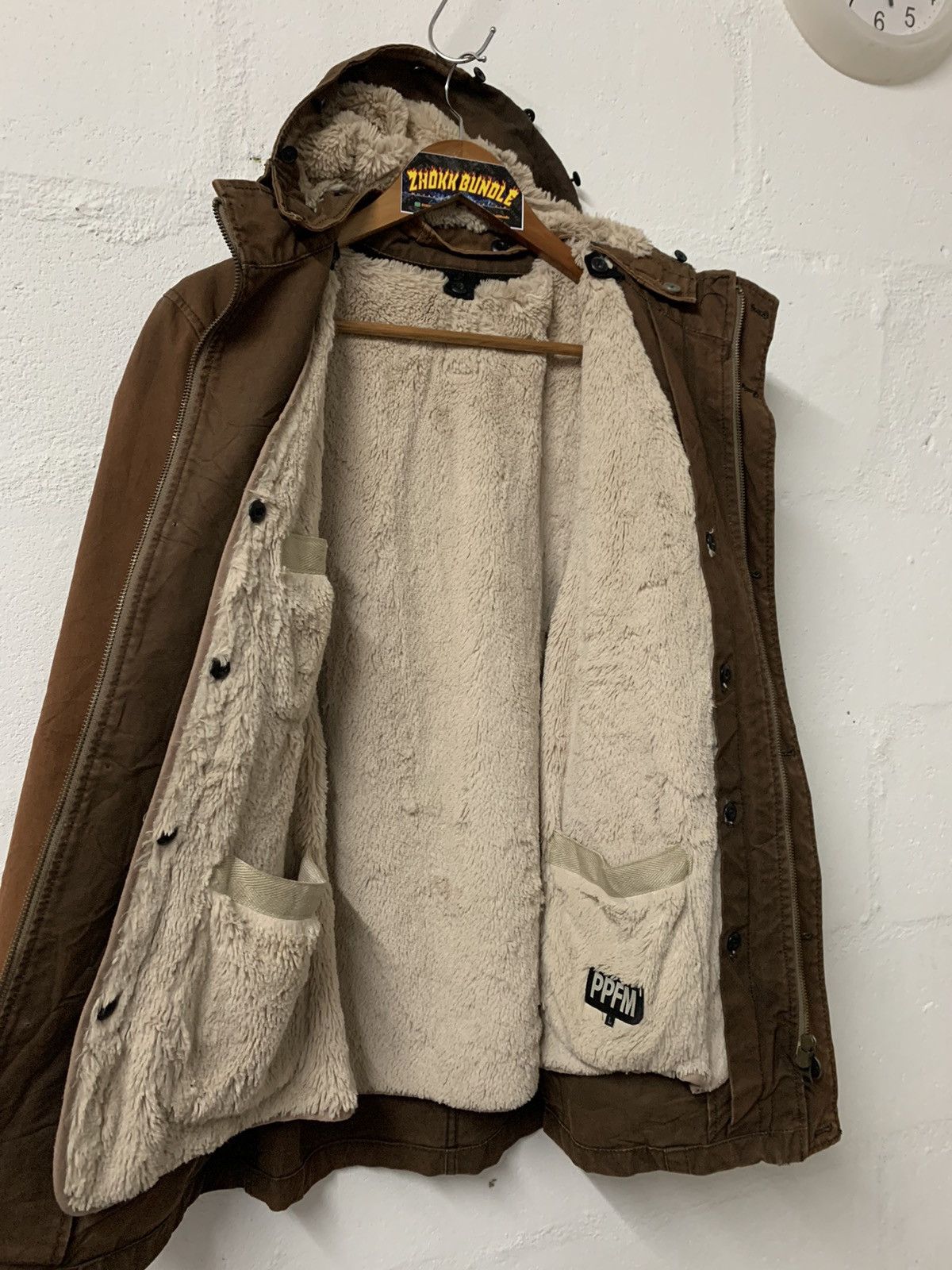 Japanese Brand Vintage PPFM Distressed Hoodie Size US L / EU 52-54 / 3 - 4 Thumbnail