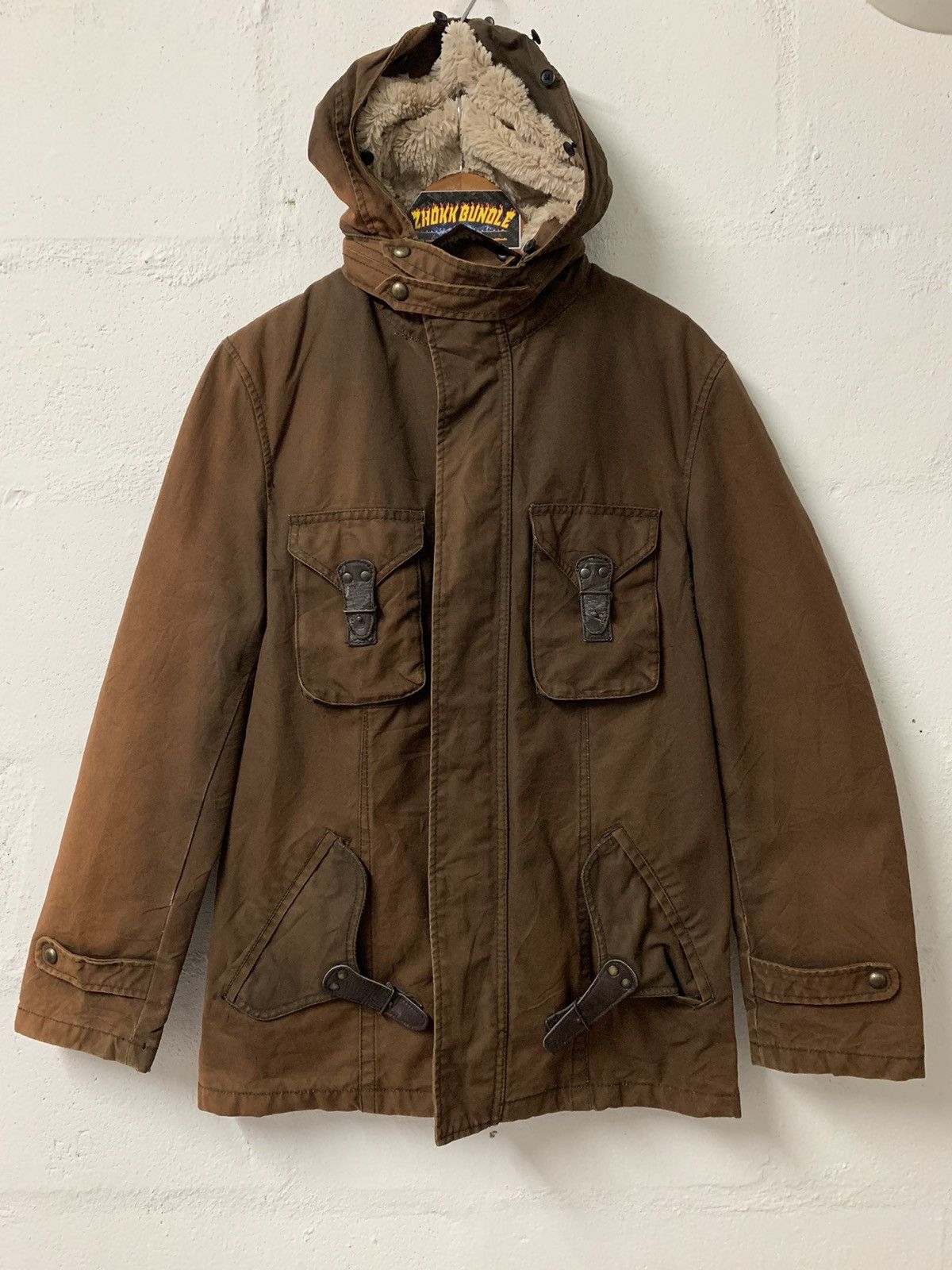 Japanese Brand Vintage PPFM Distressed Hoodie Size US L / EU 52-54 / 3 - 1 Thumbnail