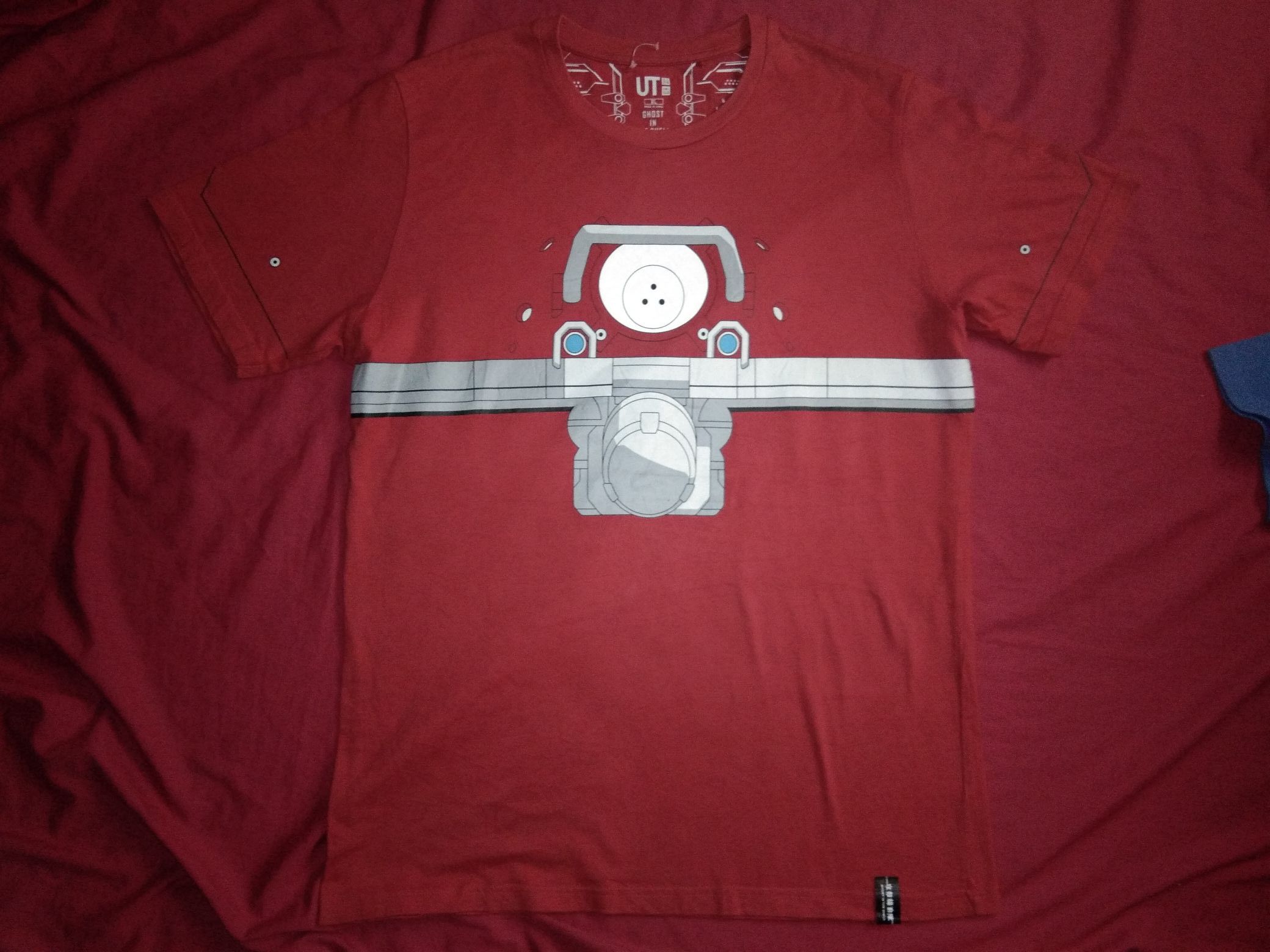Japanese Brand 2pcs Ghost in The Shell + Tachikoma tshirt anime GITS Size US L / EU 52-54 / 3 - 2 Thumbnail