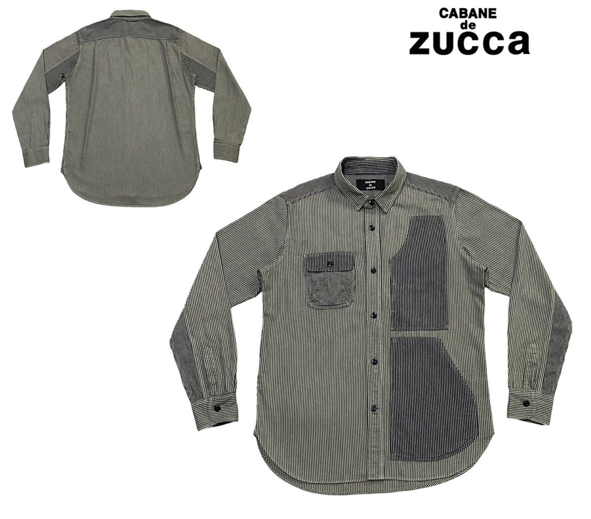 CABANE de ZUCCa Cabane De Zucca Hickory Patch Striped 3 Pocket Size US L / EU 52-54 / 3 - 1 Thumbnail