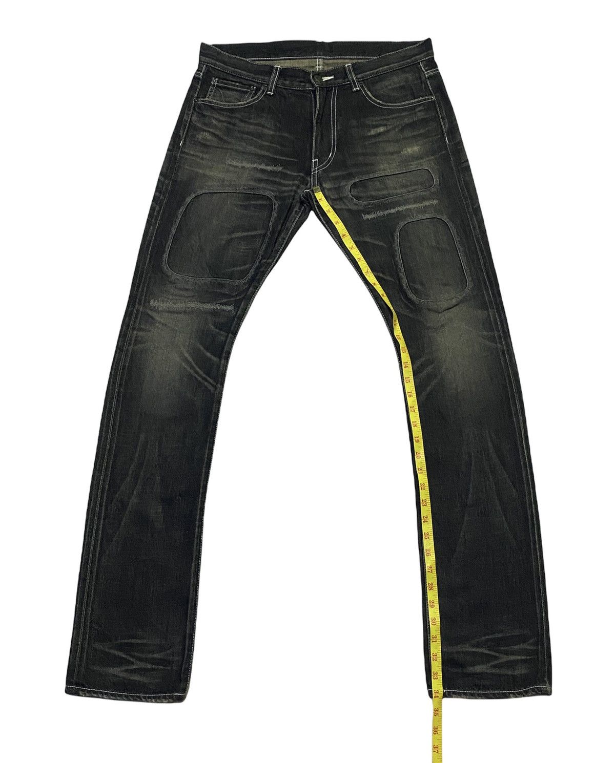 Japanese Brand PLEIN (JAPANESE BRAND) DISTRESSED DESIGN Size US 34 / EU 50 - 7 Thumbnail