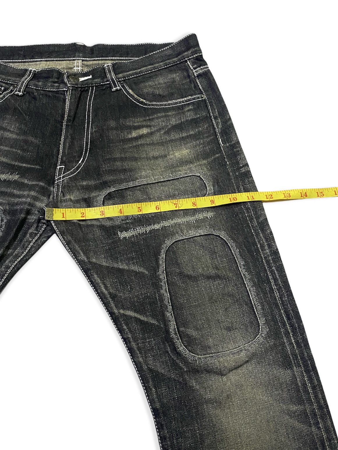 Japanese Brand PLEIN (JAPANESE BRAND) DISTRESSED DESIGN Size US 34 / EU 50 - 8 Thumbnail