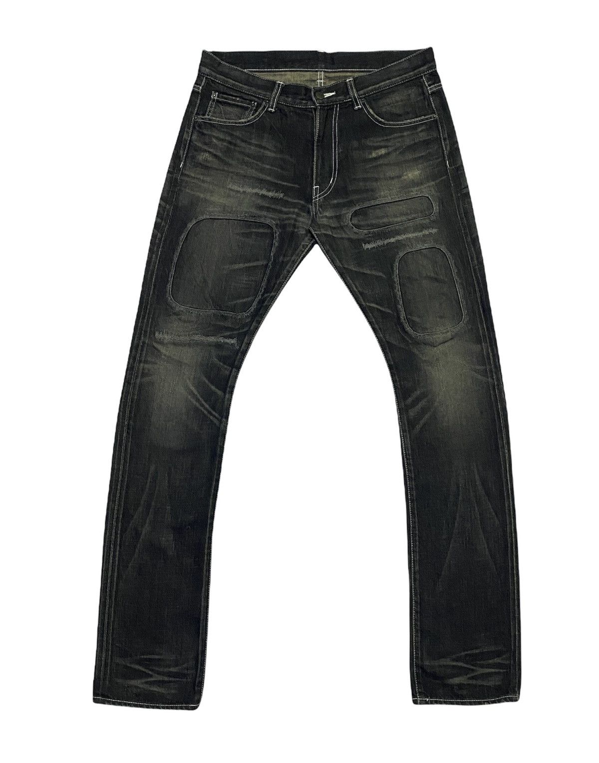 Japanese Brand PLEIN (JAPANESE BRAND) DISTRESSED DESIGN Size US 34 / EU 50 - 2 Thumbnail