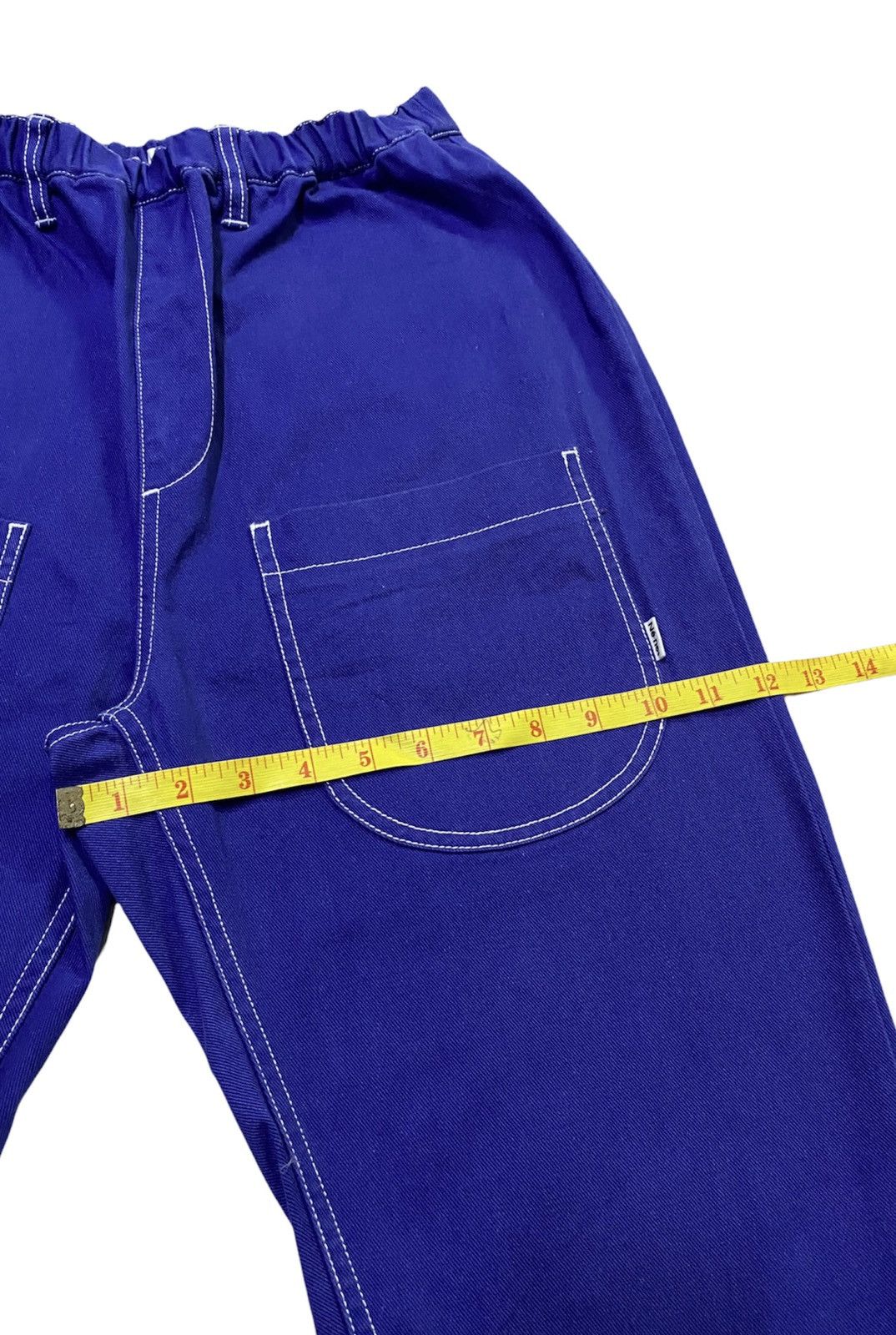Designer × Issey Miyake × Japanese Brand Ne-Net By Issey Miyake Pants Royal Blue Size US 32 / EU 48 - 8 Thumbnail