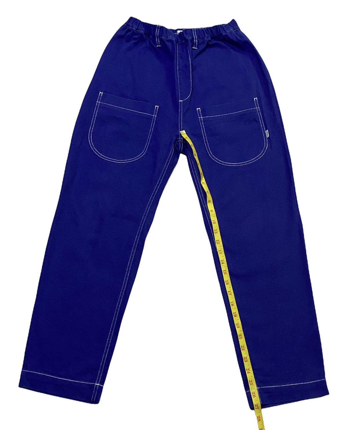 Designer × Issey Miyake × Japanese Brand Ne-Net By Issey Miyake Pants Royal Blue Size US 32 / EU 48 - 7 Thumbnail