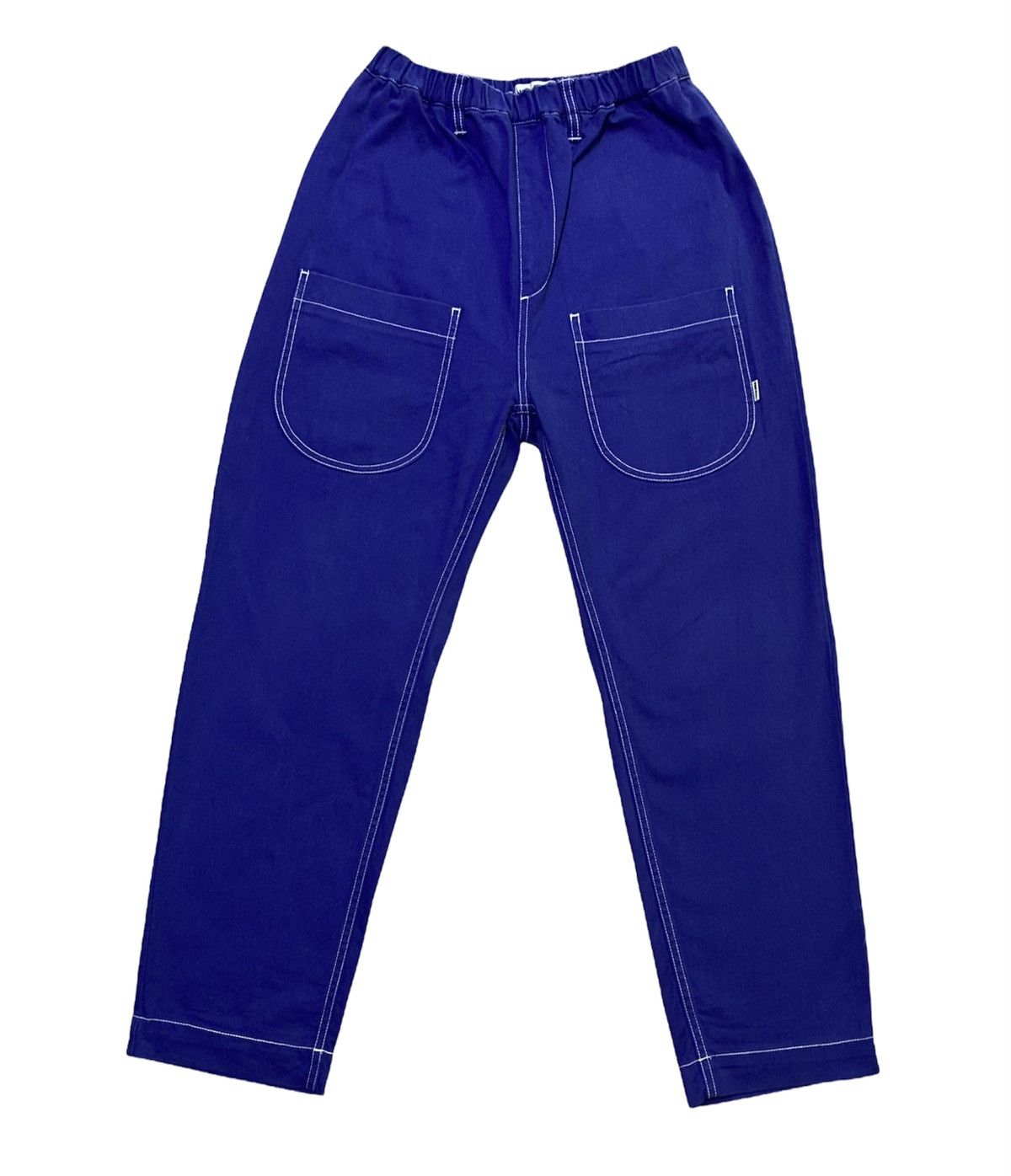 Designer × Issey Miyake × Japanese Brand Ne-Net By Issey Miyake Pants Royal Blue Size US 32 / EU 48 - 2 Thumbnail