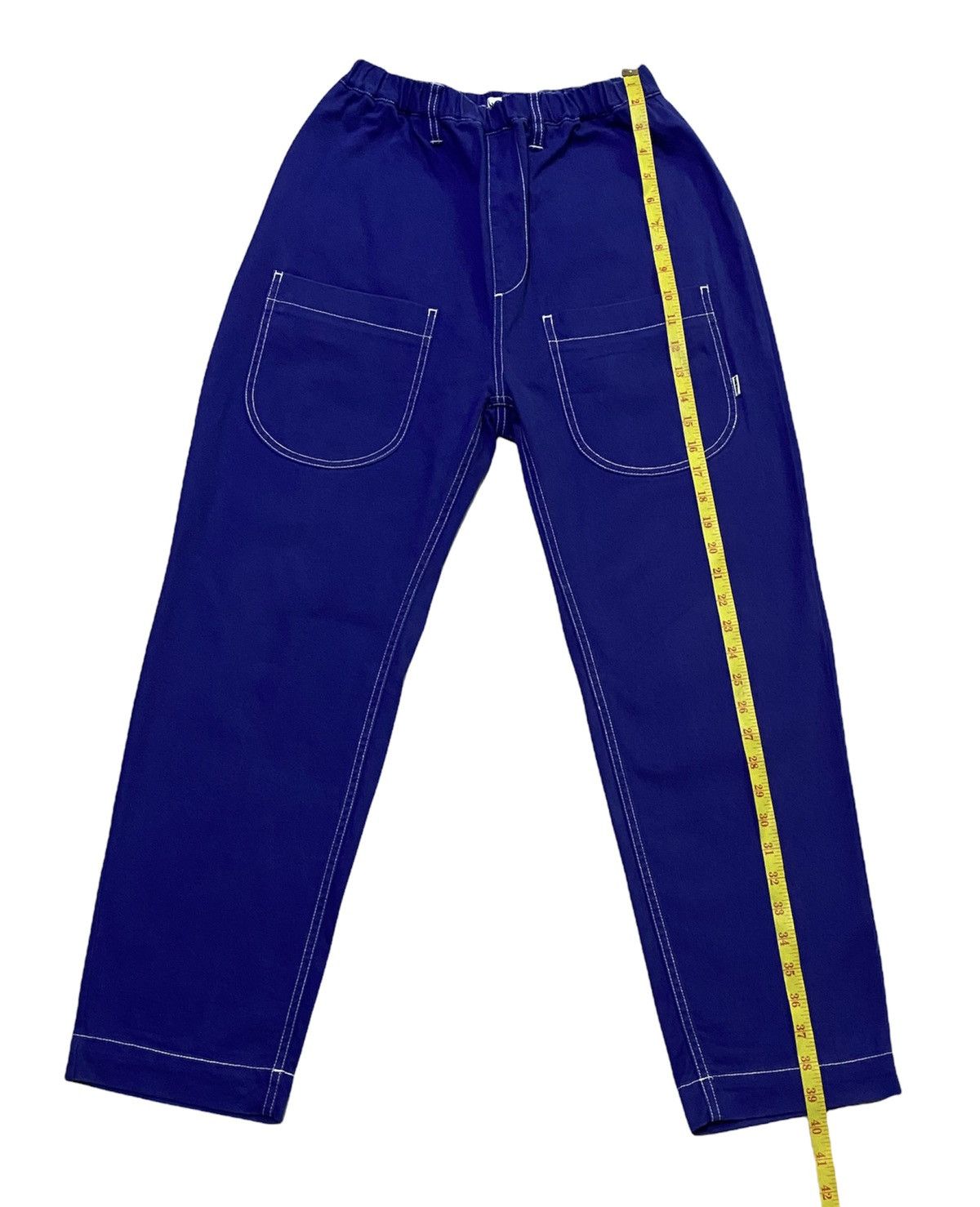 Designer × Issey Miyake × Japanese Brand Ne-Net By Issey Miyake Pants Royal Blue Size US 32 / EU 48 - 6 Thumbnail