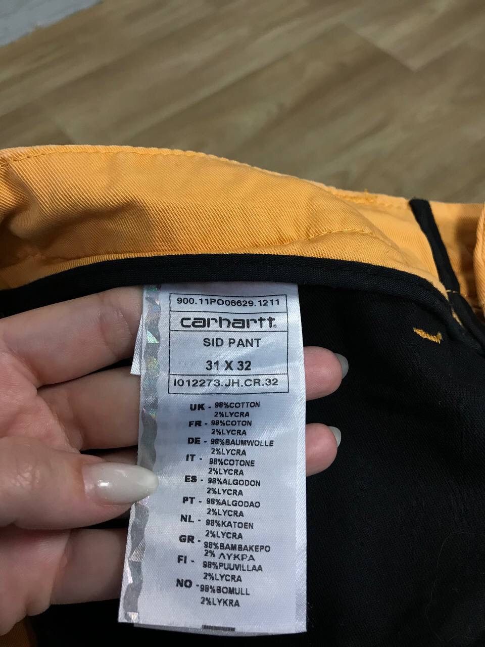 Carhartt Carhartt WIP streetwear sid pants Size US 31 - 6 Thumbnail