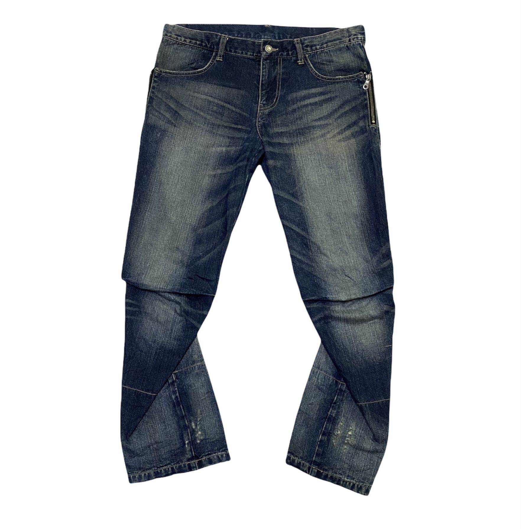 PPFM Designer Brand PPFM Jeans Size US 35 - 1 Thumbnail
