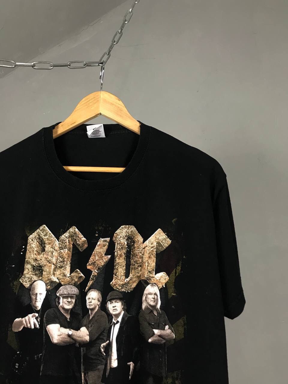 Band Tees AC/DC 2015 vintage rock band tour tee Size US L / EU 52-54 / 3 - 2 Thumbnail