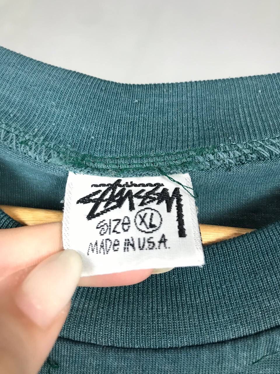 Stussy Stussy rare vintage streetwear made in USA tee Size US XL / EU 56 / 4 - 5 Thumbnail