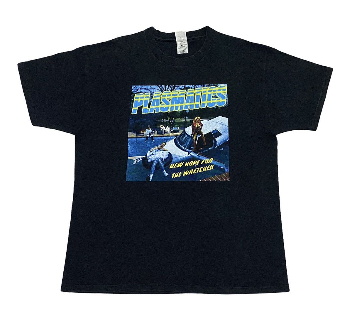 Band Tees × Vintage Vintage 90s PLASMATICS Wendy O.Williams Size US XL / EU 56 / 4 - 2 Thumbnail