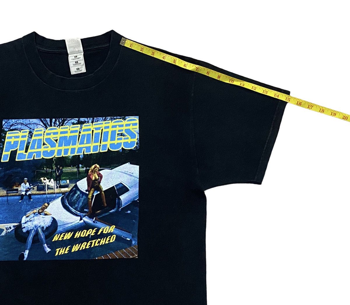 Band Tees × Vintage Vintage 90s PLASMATICS Wendy O.Williams Size US XL / EU 56 / 4 - 7 Thumbnail