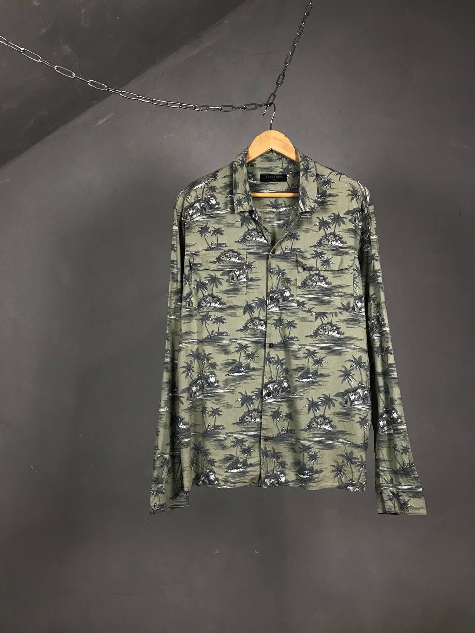 Allsaints Allsaints luxury streetwear crazy multicolor shirt Size US L / EU 52-54 / 3 - 1 Thumbnail