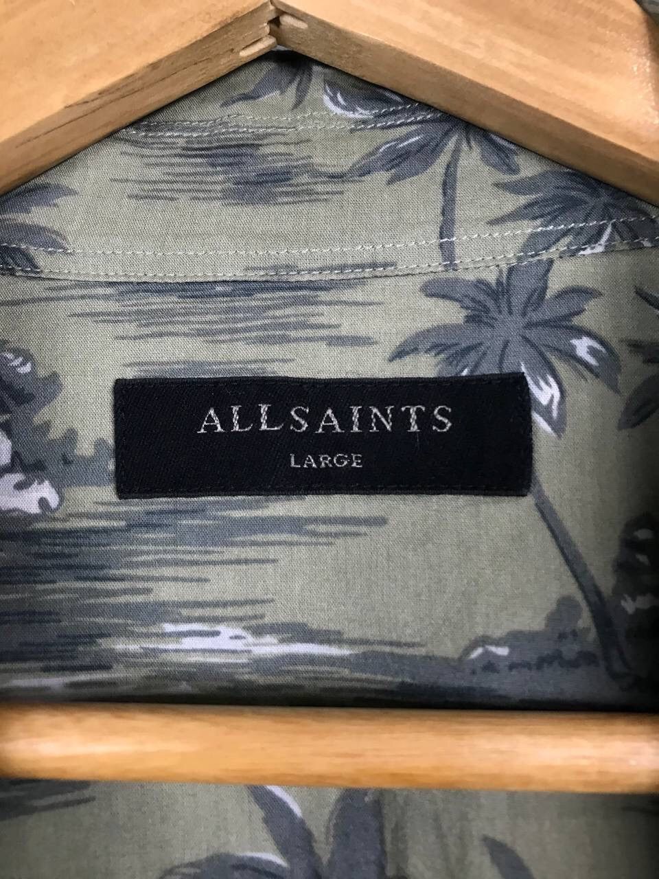 Allsaints Allsaints luxury streetwear crazy multicolor shirt Size US L / EU 52-54 / 3 - 4 Thumbnail
