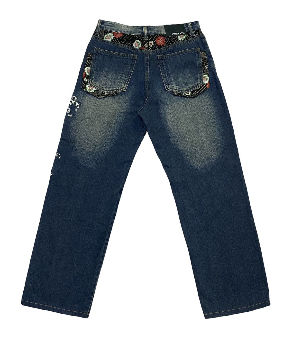 Japanese Brand Japanese Brand "DOMINATE" Embroidery Sugai Koi Fish Jeans Size US 30 / EU 46 - 3 Thumbnail