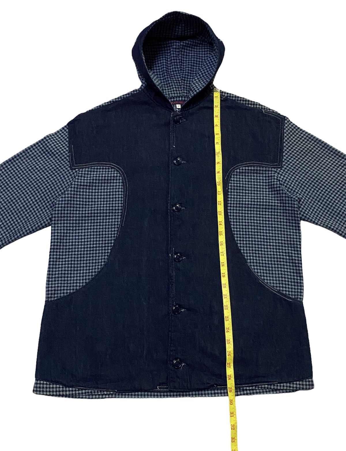 Blue Blue Japan BLUE BLUE GUILT JACKET HOODIE Size US L / EU 52-54 / 3 - 4 Thumbnail