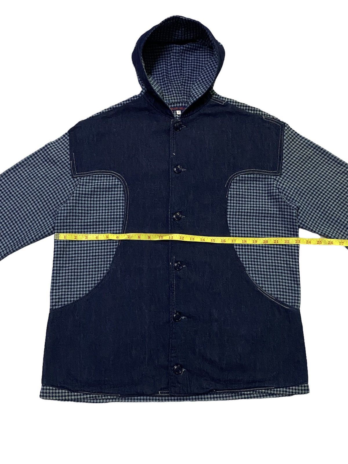 Blue Blue Japan BLUE BLUE GUILT JACKET HOODIE Size US L / EU 52-54 / 3 - 3 Thumbnail