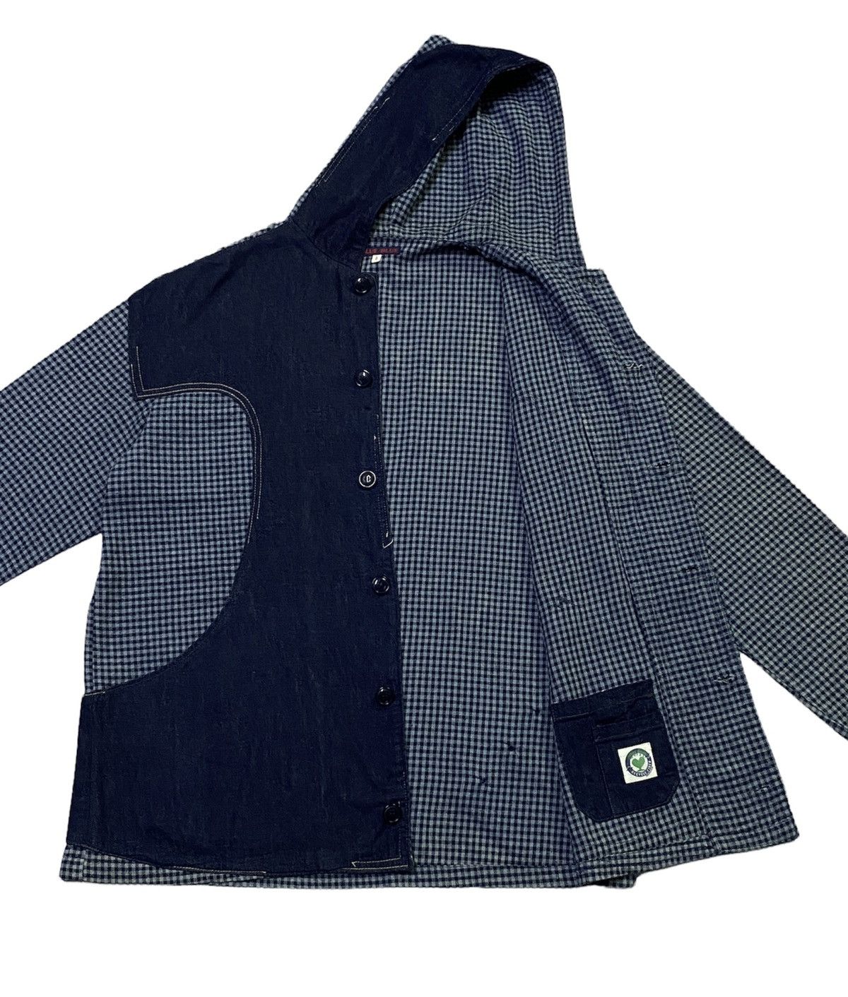 Blue Blue Japan BLUE BLUE GUILT JACKET HOODIE Size US L / EU 52-54 / 3 - 22 Thumbnail