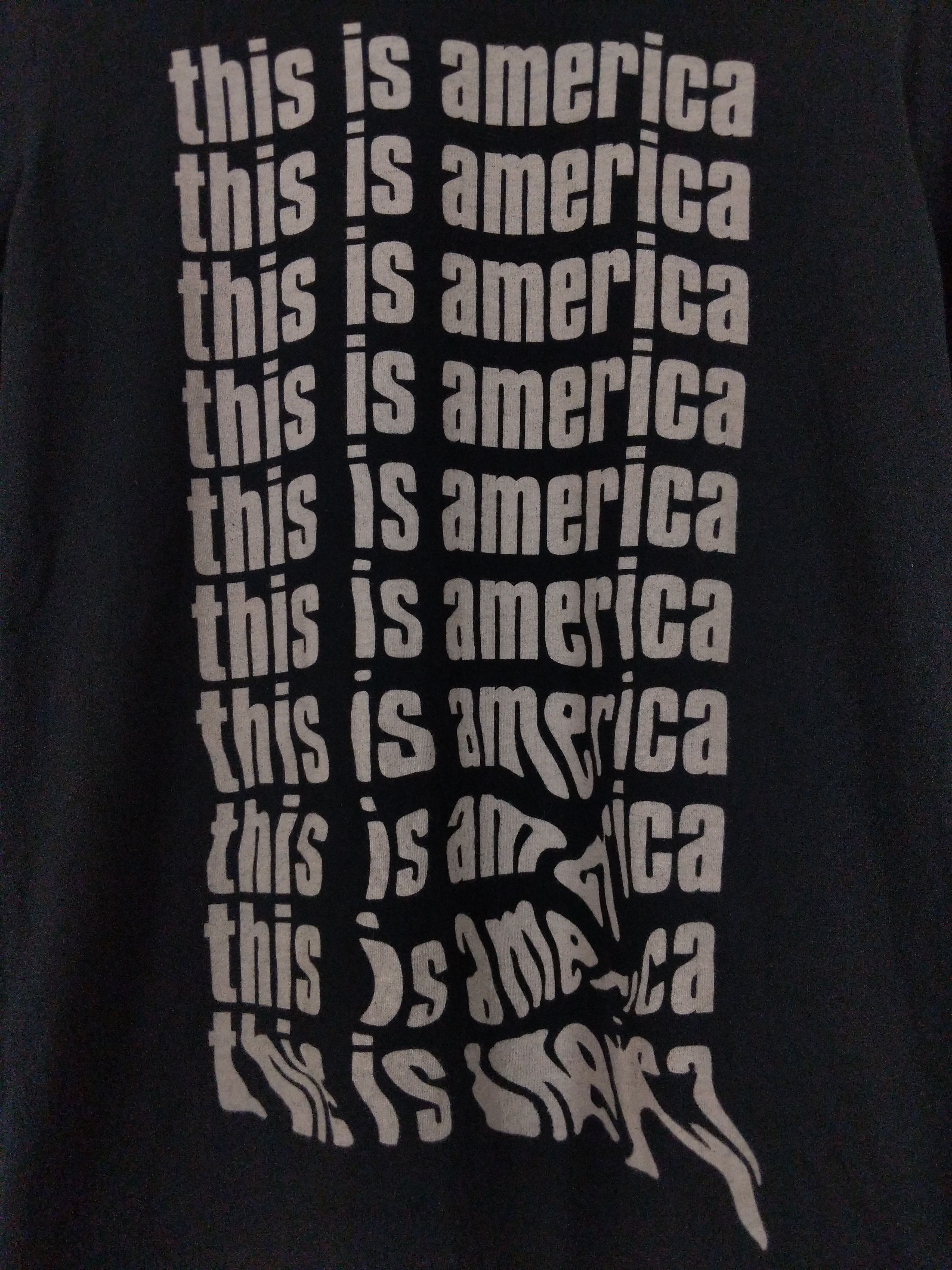 Band Tees 2018 Childish Gambino This is America Tour Long Sleeve Tee Size US S / EU 44-46 / 1 - 4 Thumbnail